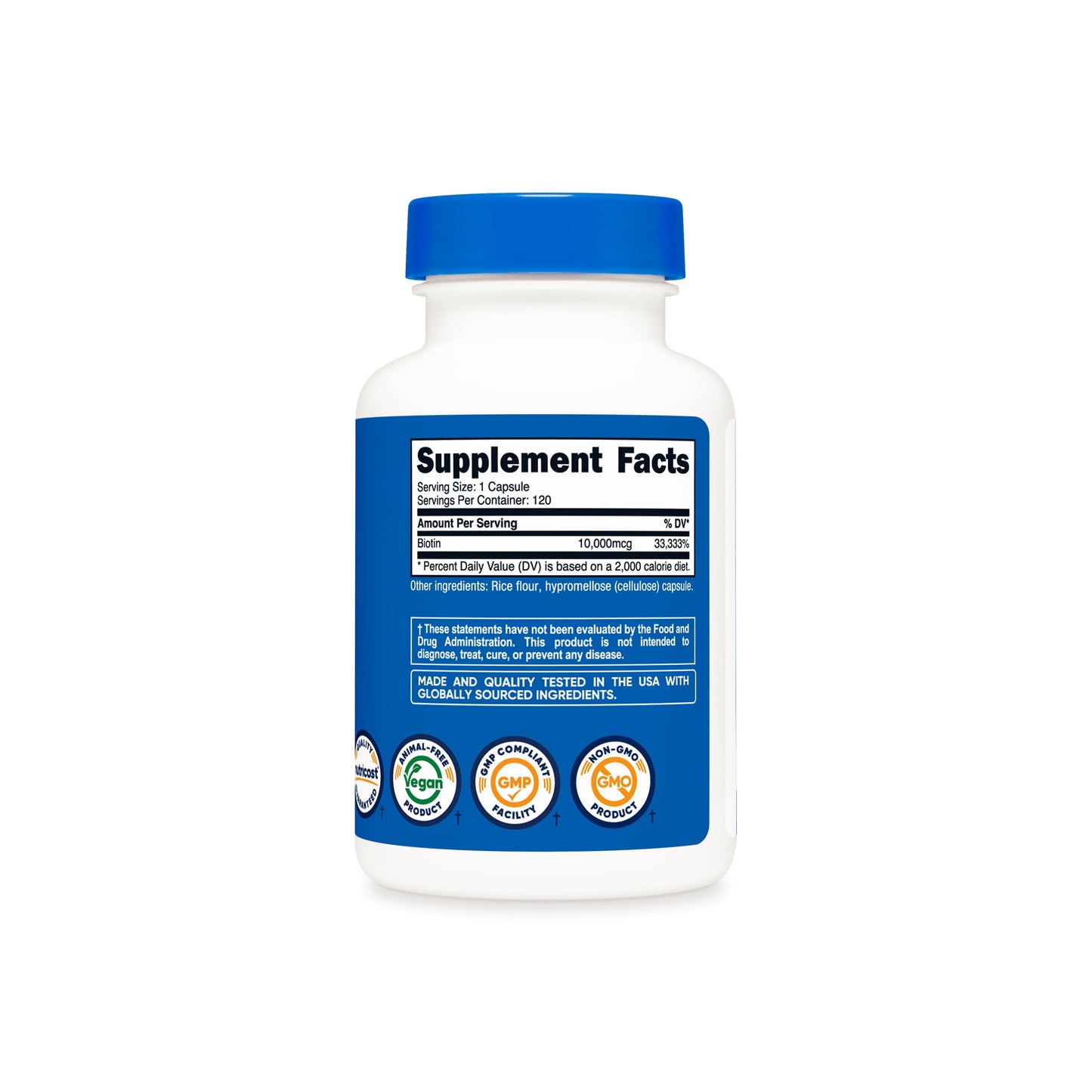 Nutricost Biotin Capsules