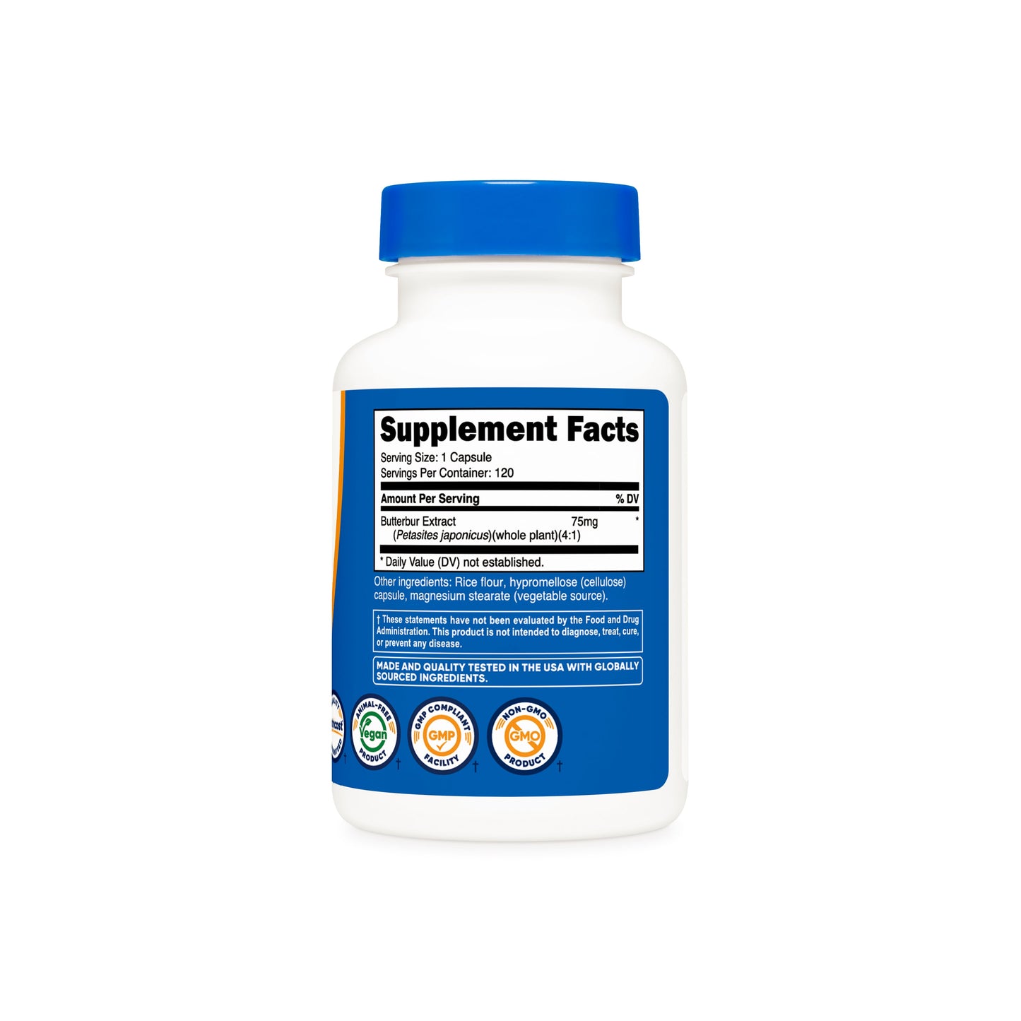 버터버 추출물 75mg 120캡슐
