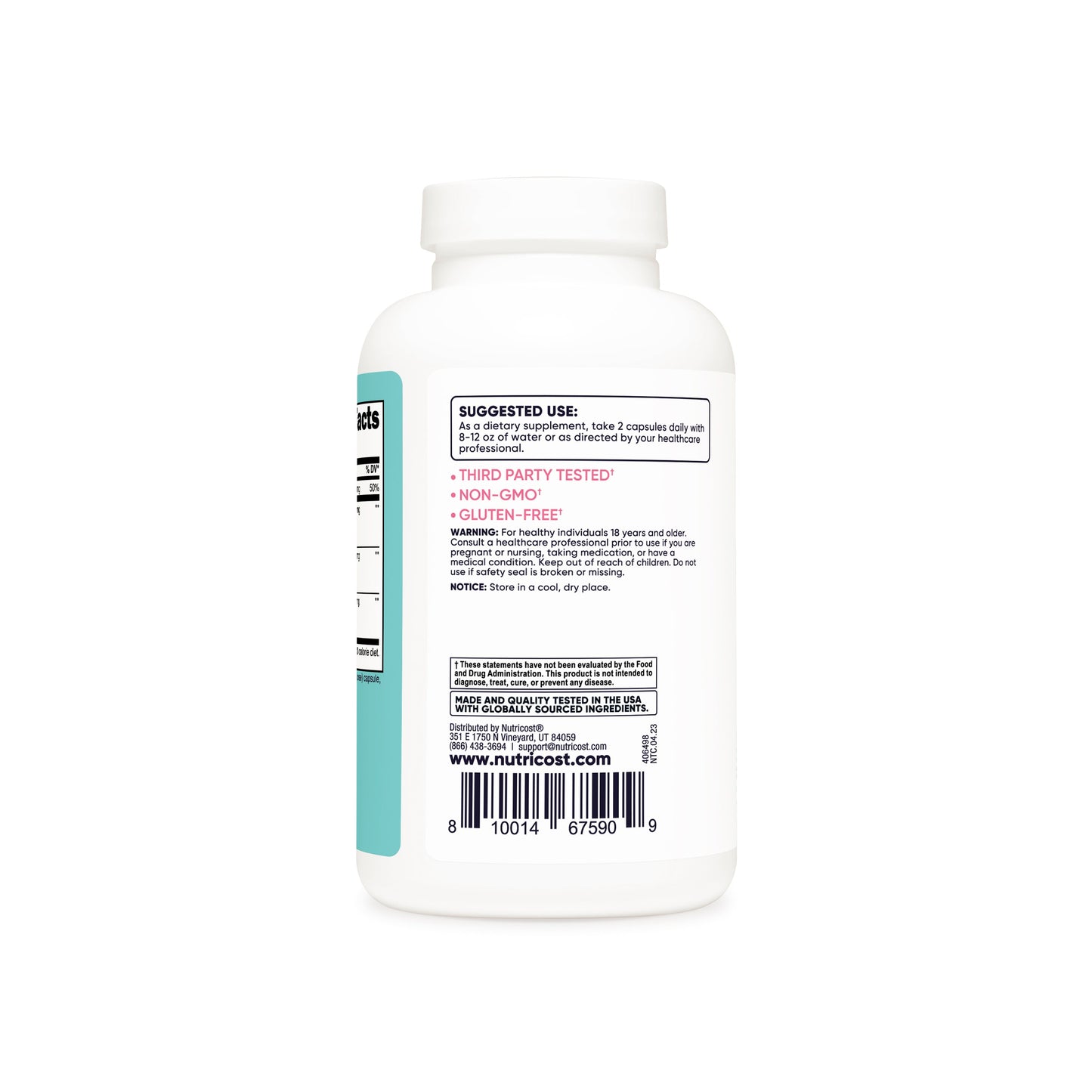Nutricost Cranberry for Women Capsules