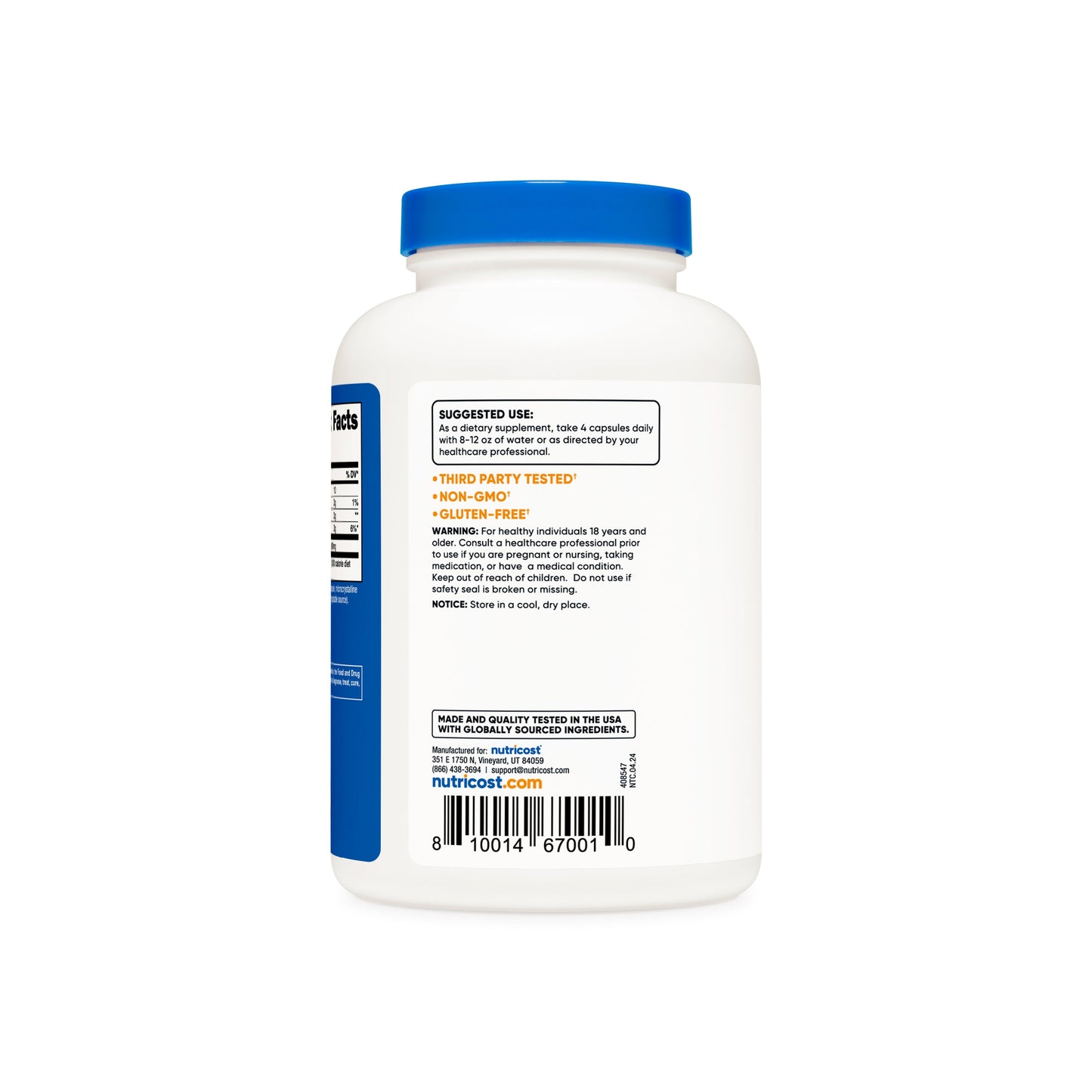 D-리보스 2800mg 240캡슐