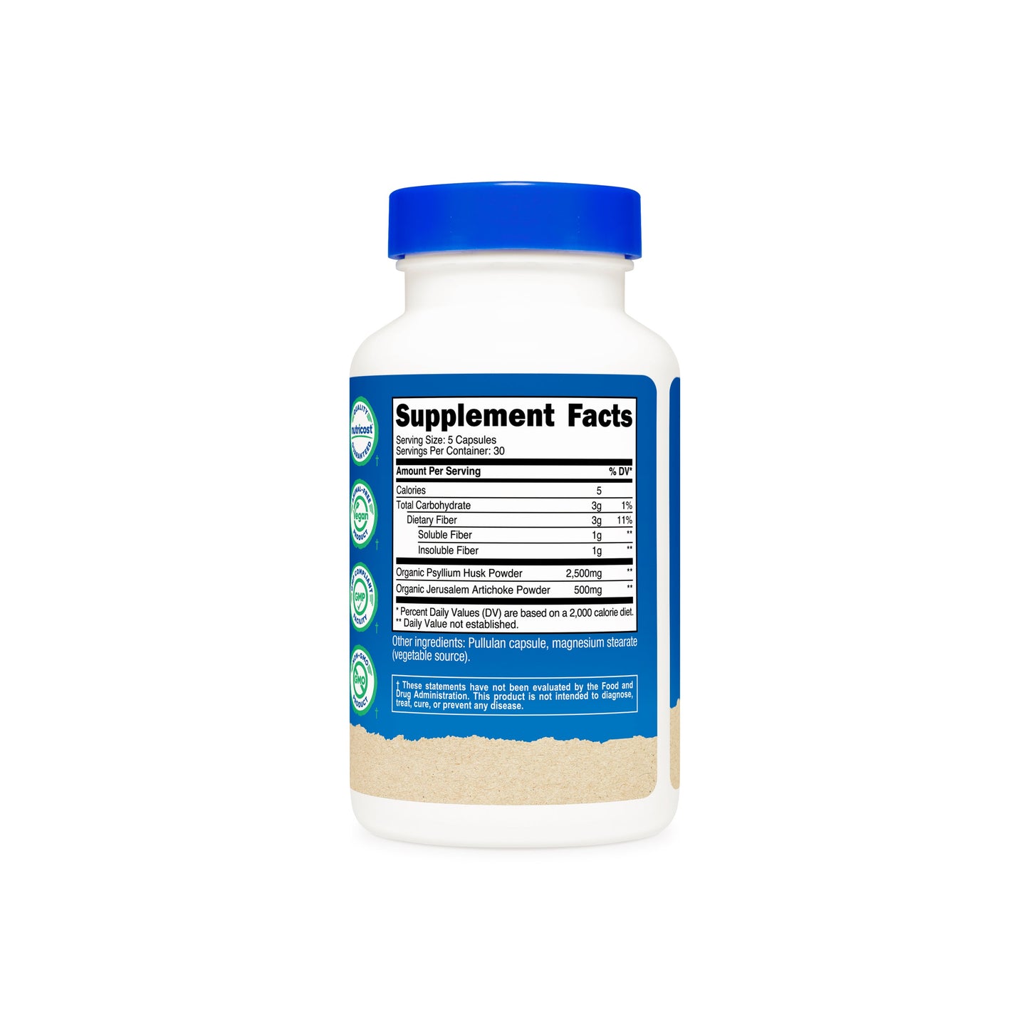 Nutricost Organic Fiber Capsules