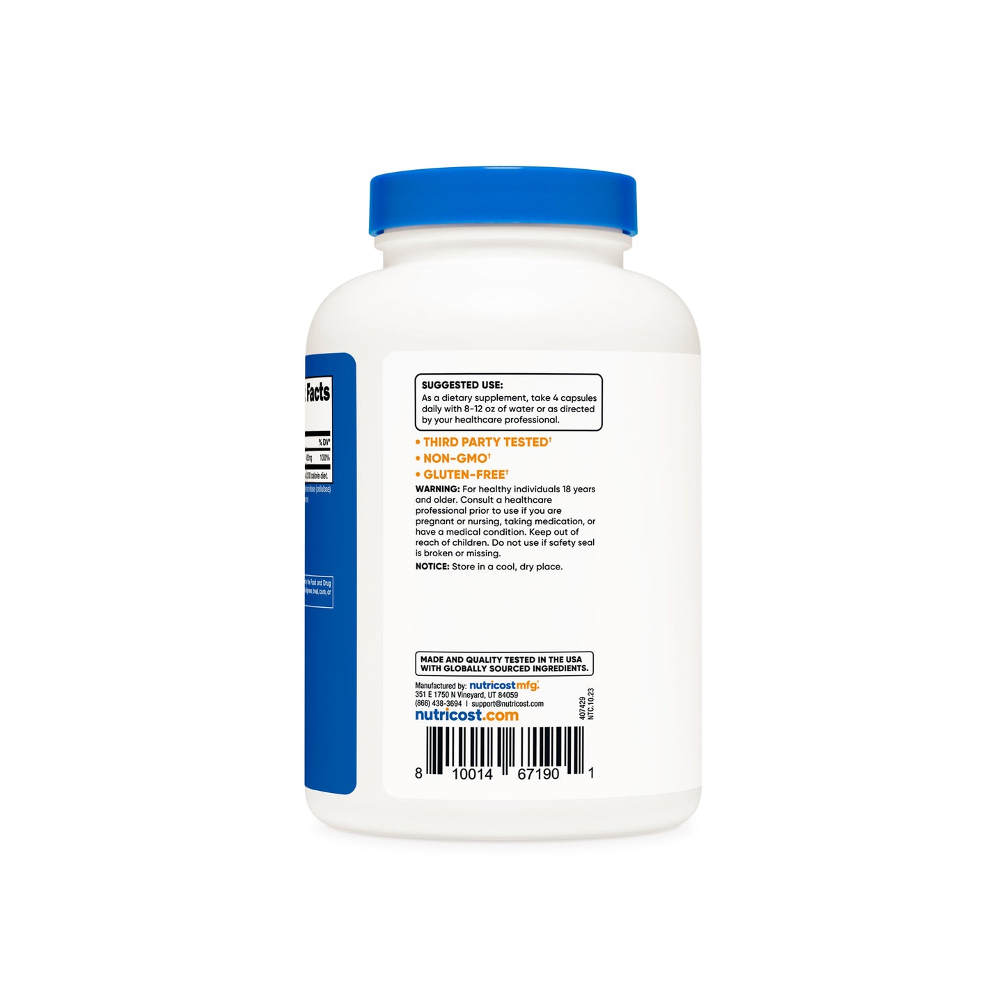 마그네슘 시트레이트 420mg 120캡슐