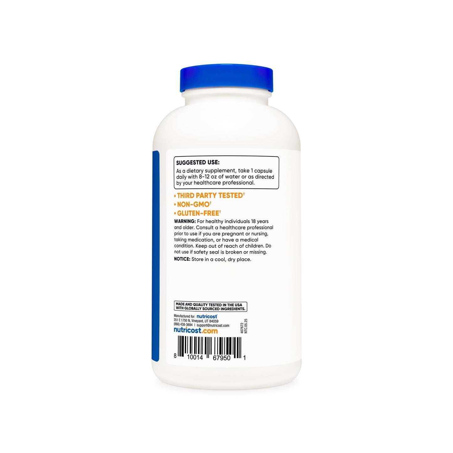 Nutricost Taurine Capsules