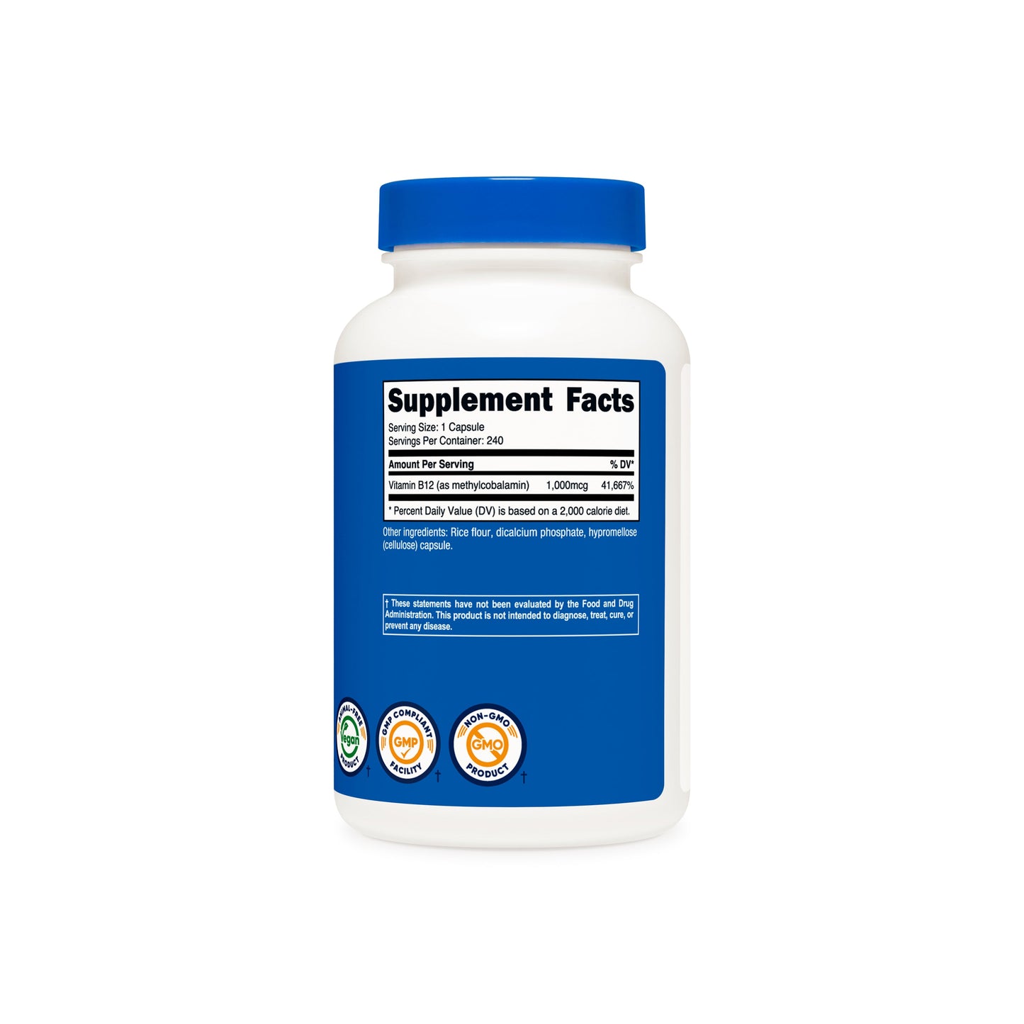 Nutricost Vitamin B12 Capsules