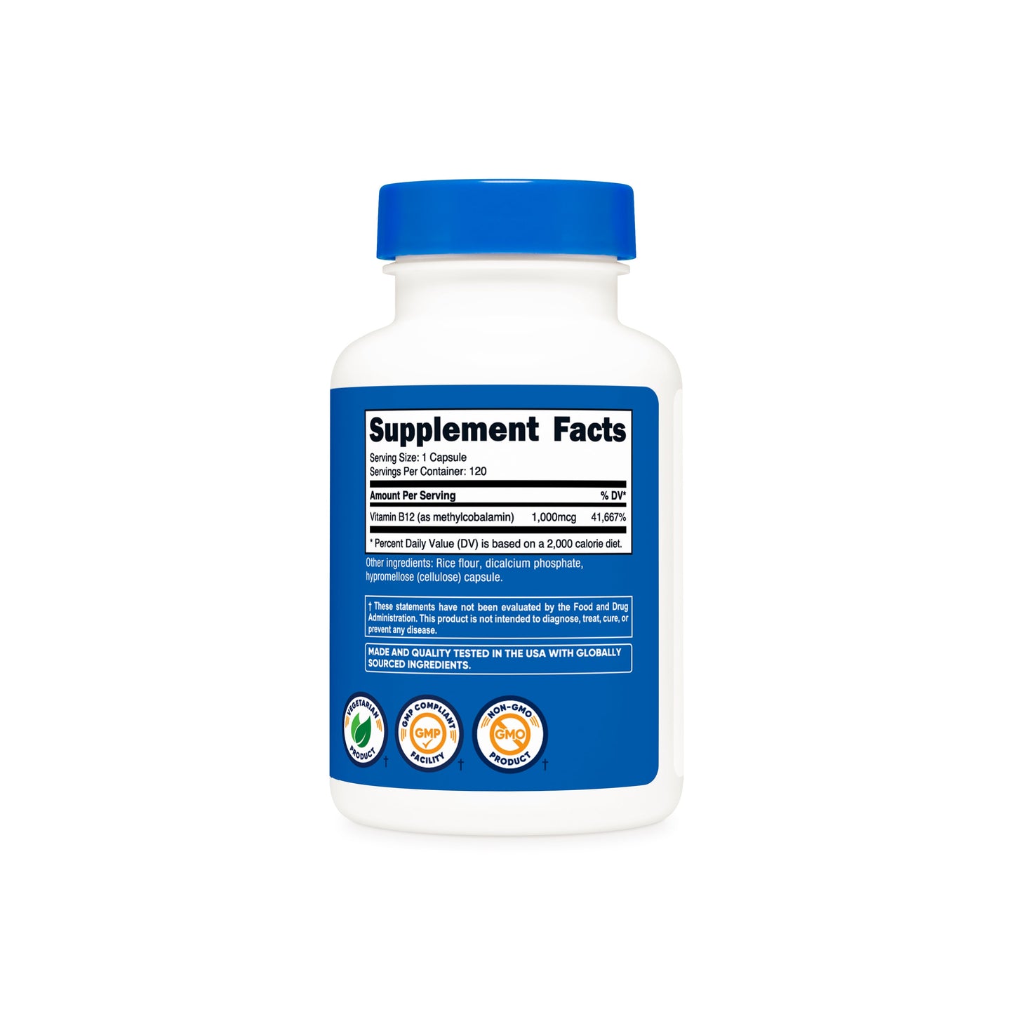 Nutricost Vitamin B12 Capsules