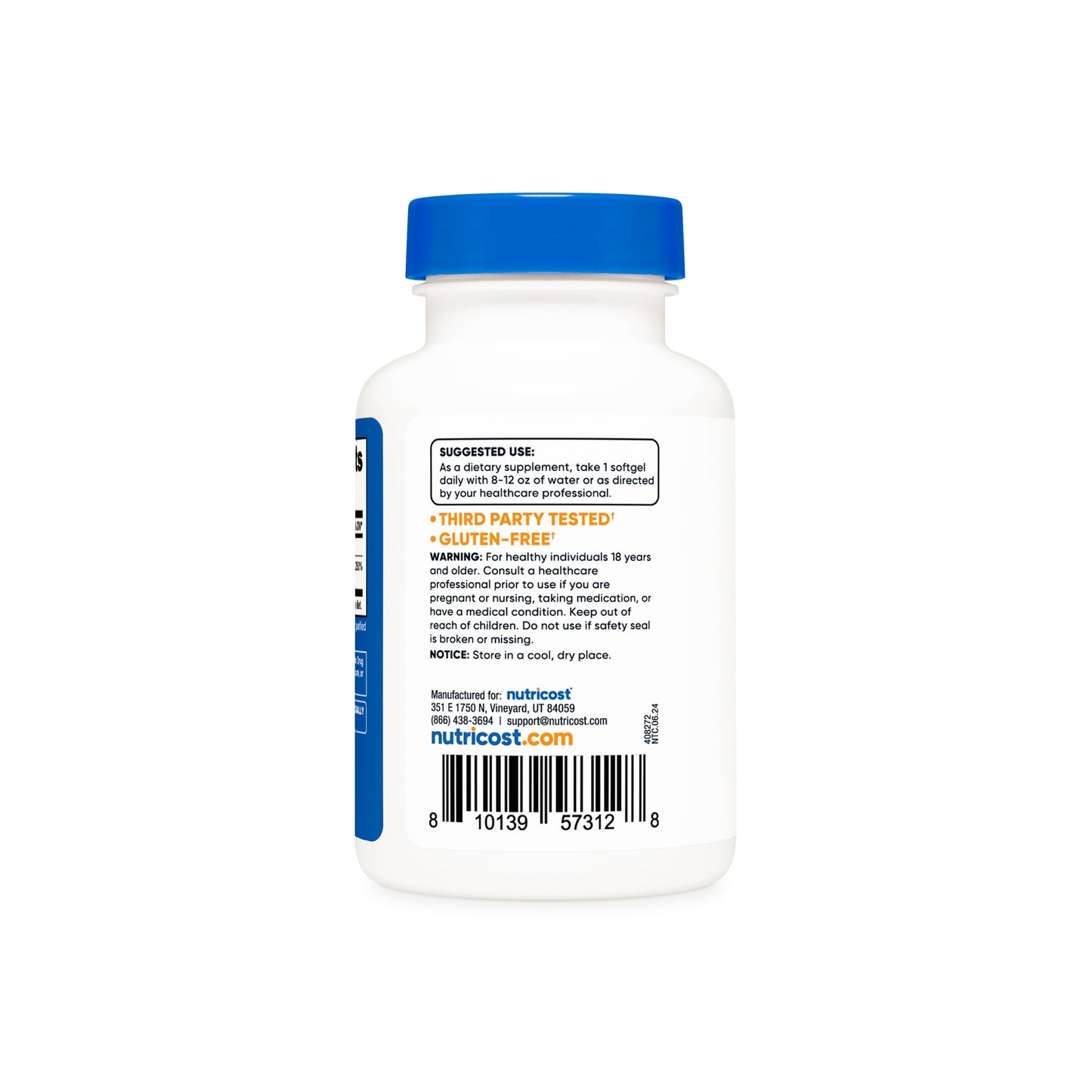 Nutricost Vitamin D3 Softgels