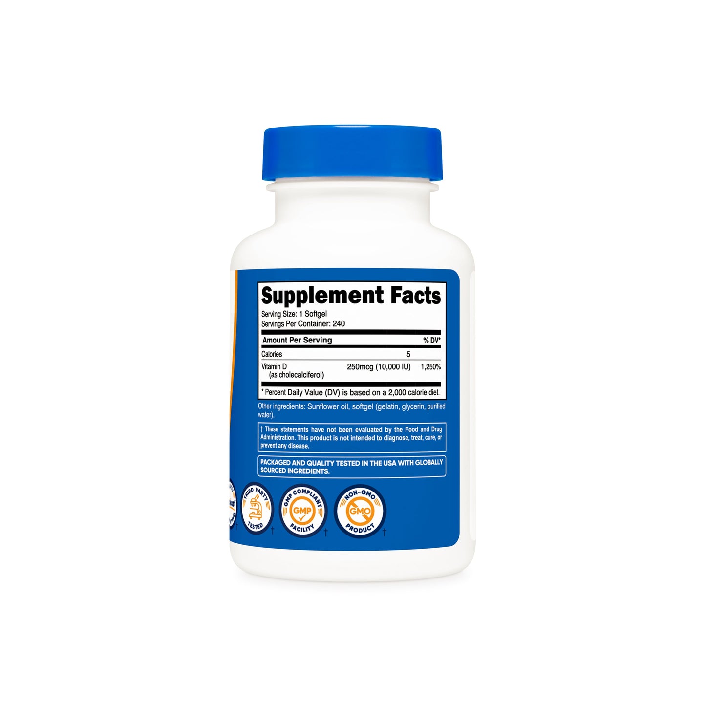 Nutricost Vitamin D3 Softgels