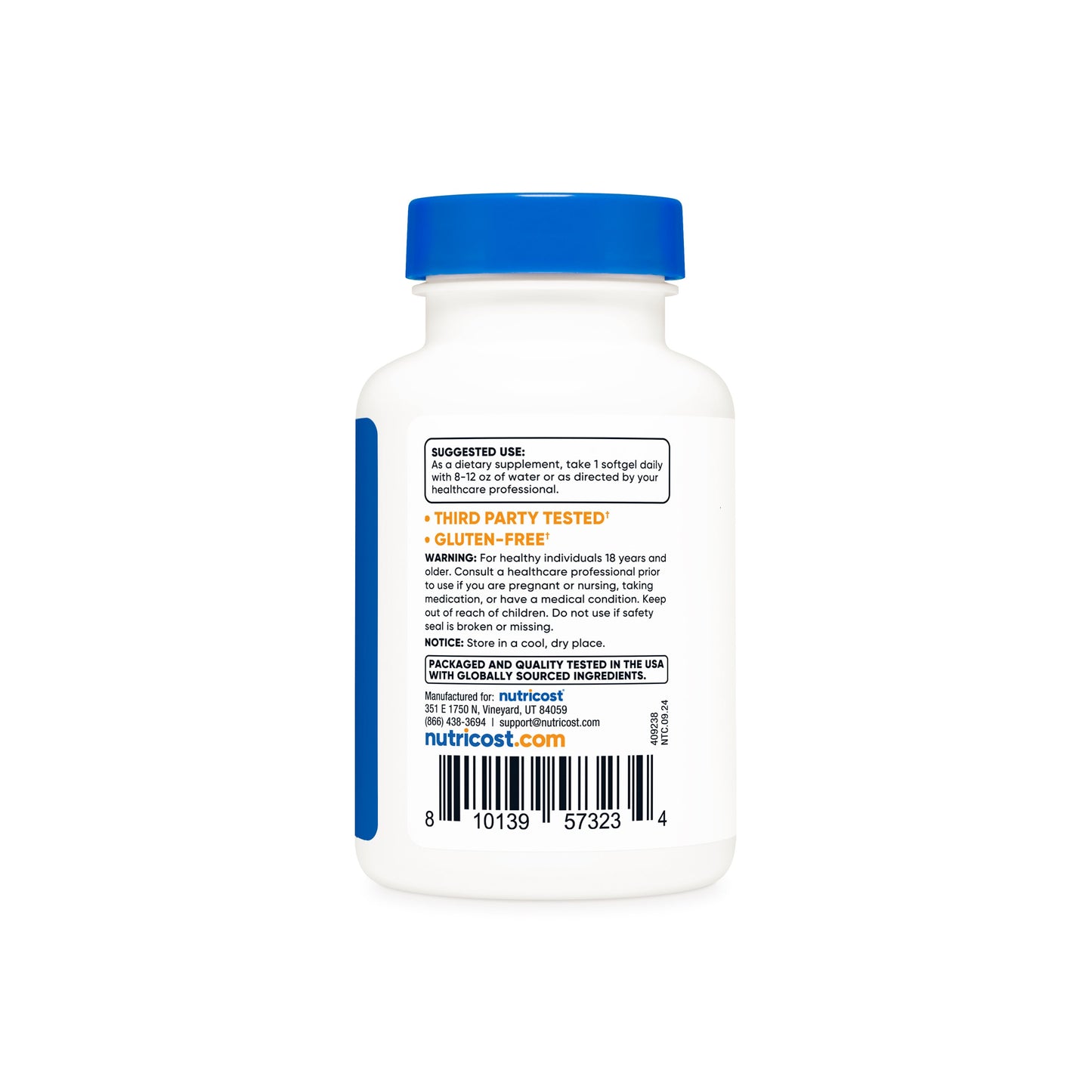 Nutricost Vitamin D3 Softgels