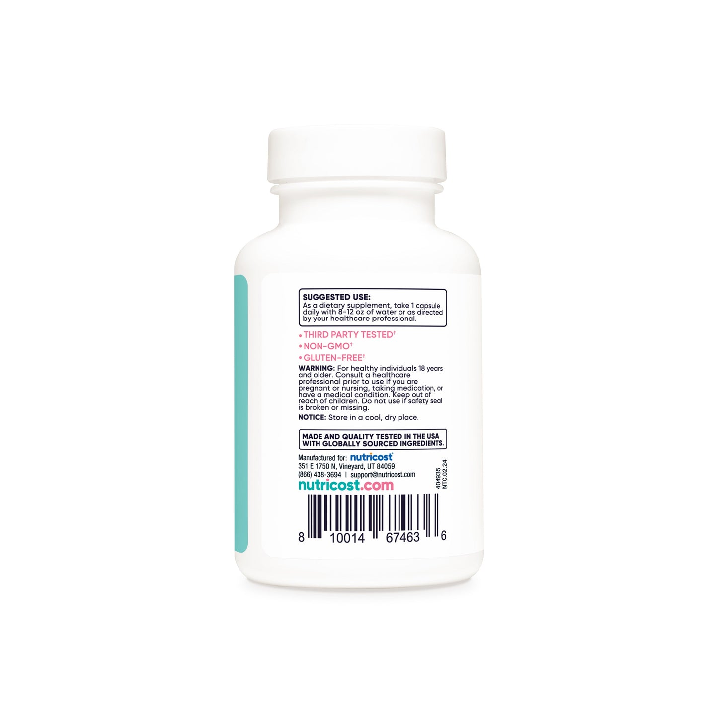 Nutricost Folic Acid for Women