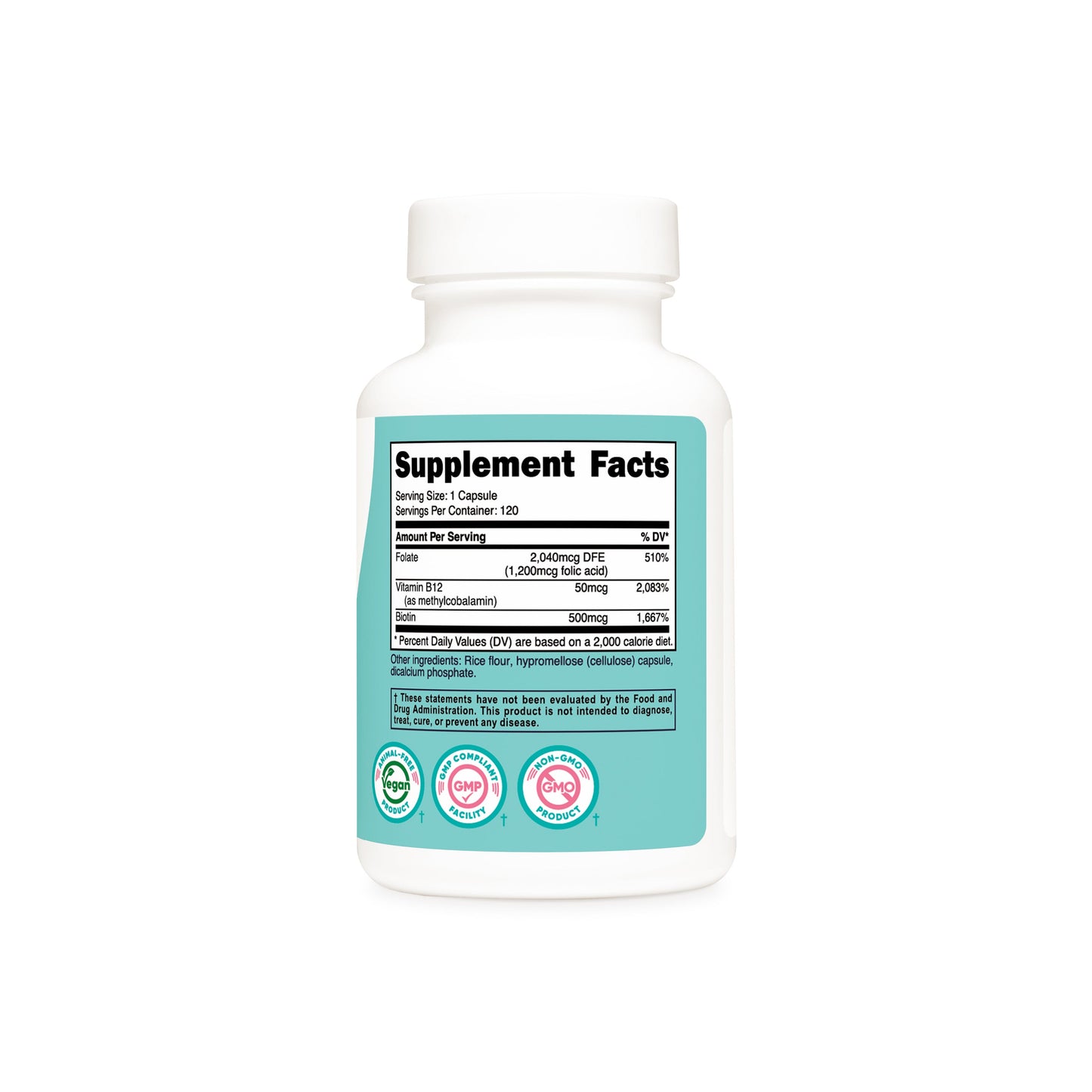 Nutricost Folic Acid for Women