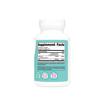 Nutricost Folic Acid for Women