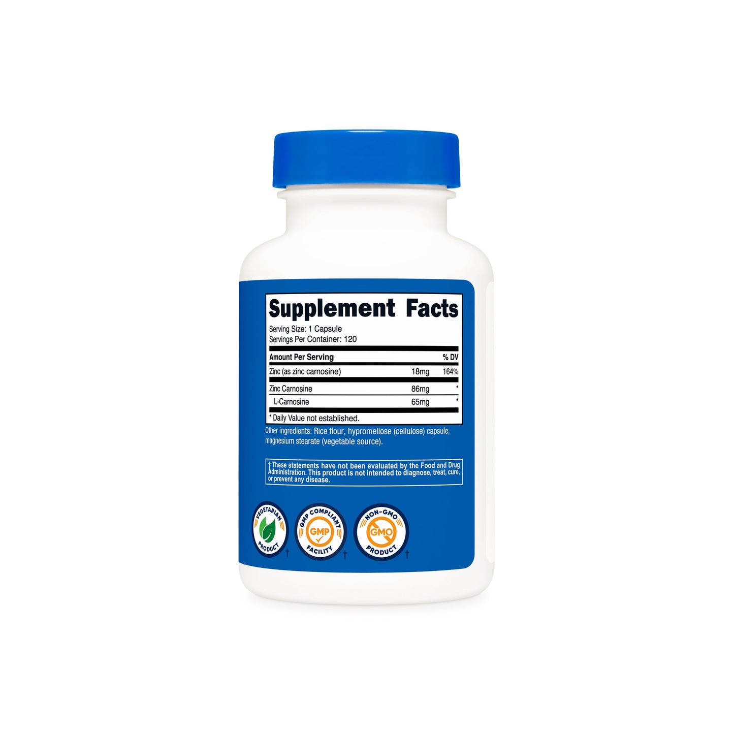 Nutricost Zinc Carnosine Capsules