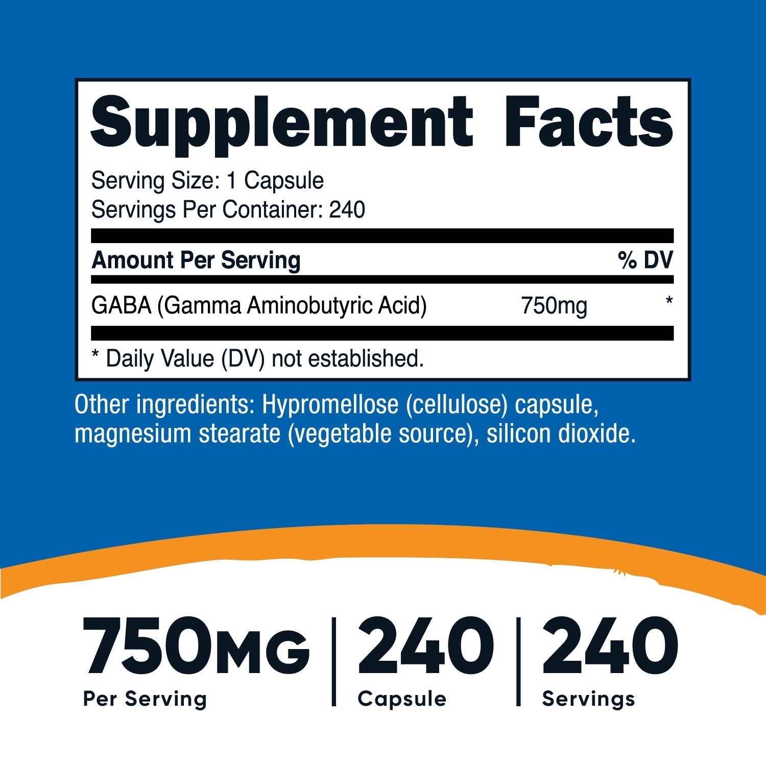 Nutricost GABA - Nutricost