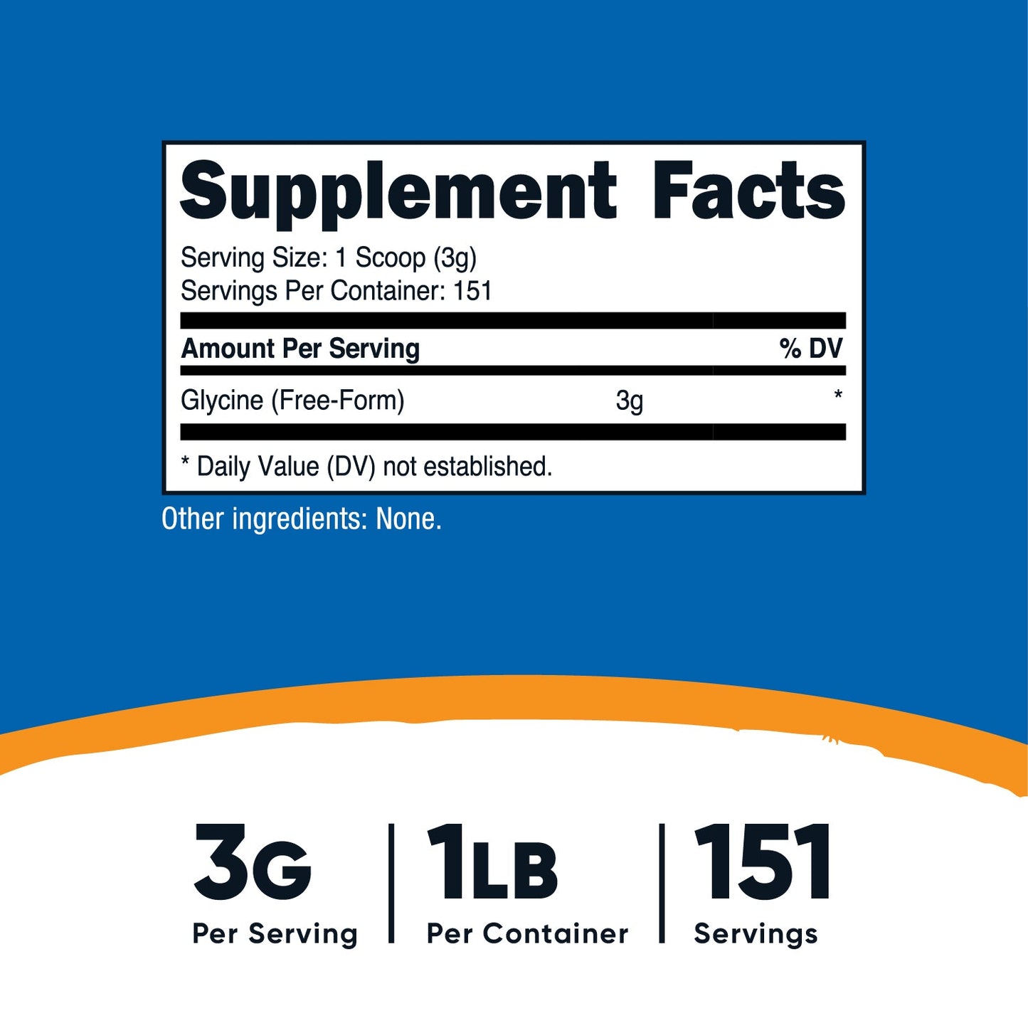 Nutricost Glycine Powder - Nutricost
