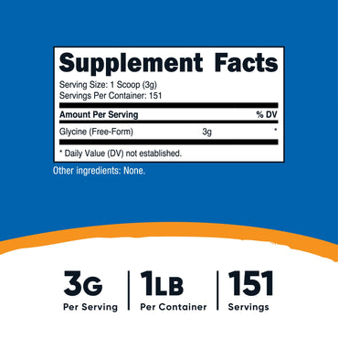 Nutricost Glycine Powder - Nutricost