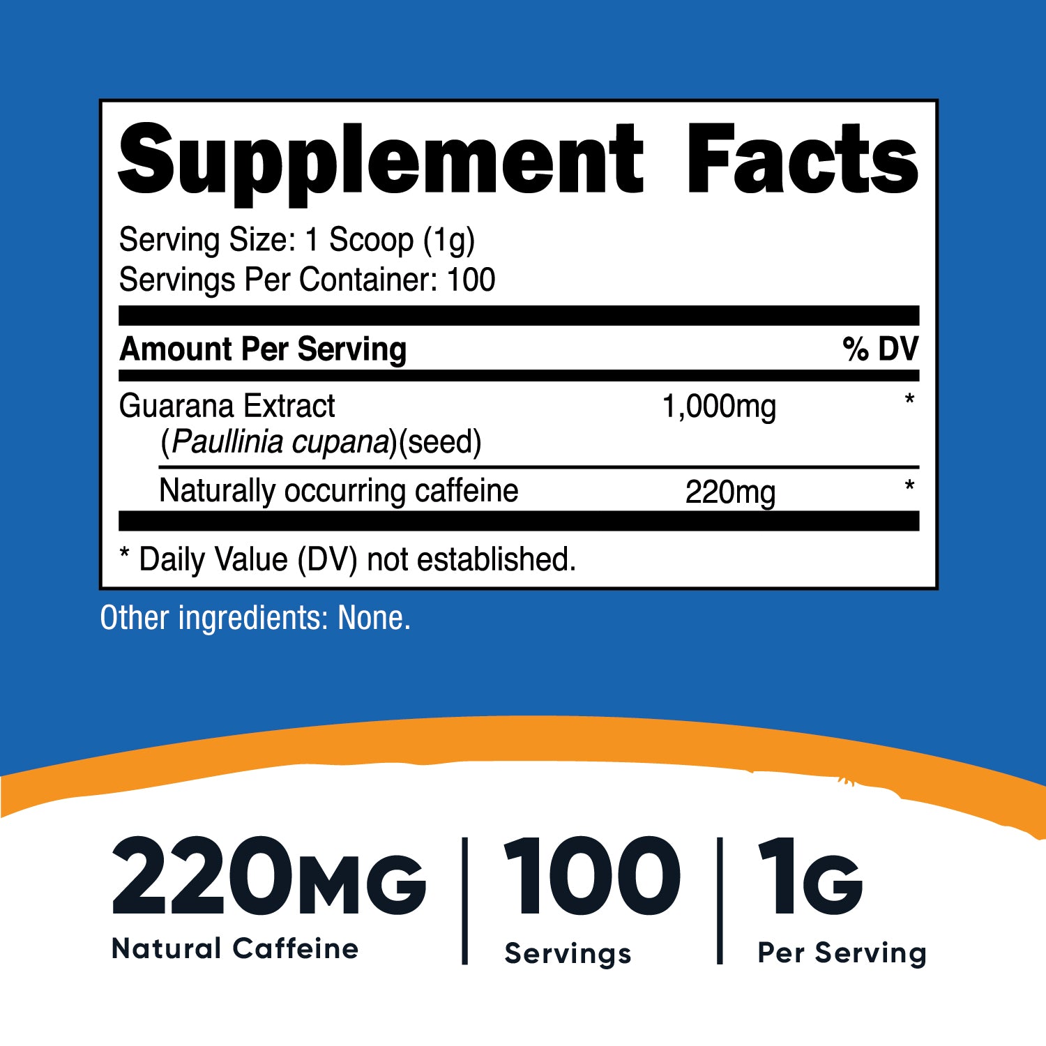 Nutricost Guarana Powder - Nutricost