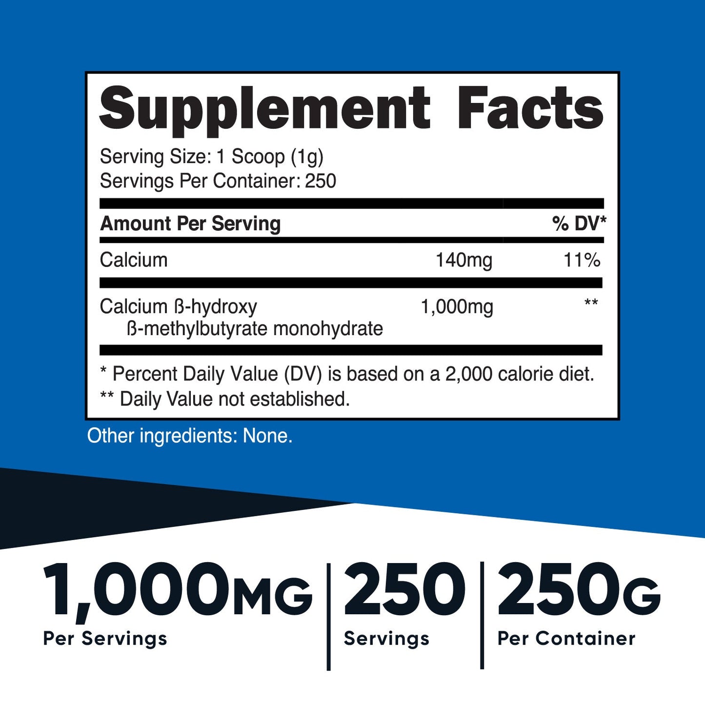 Nutricost HMB Powder - Nutricost