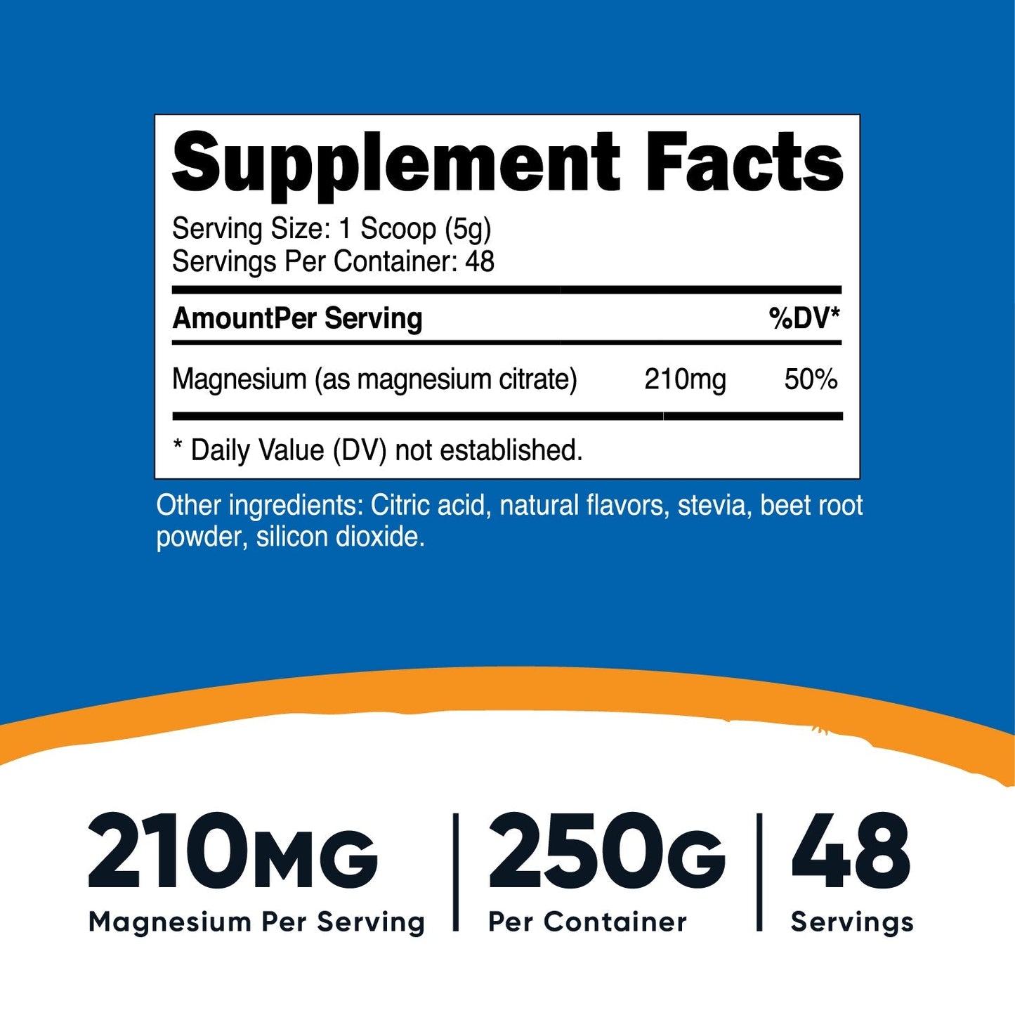 Nutricost Magnesium Citrate Powder - Nutricost