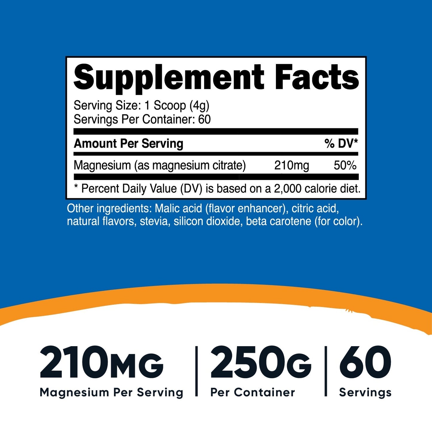 Nutricost Magnesium Citrate Powder - Nutricost