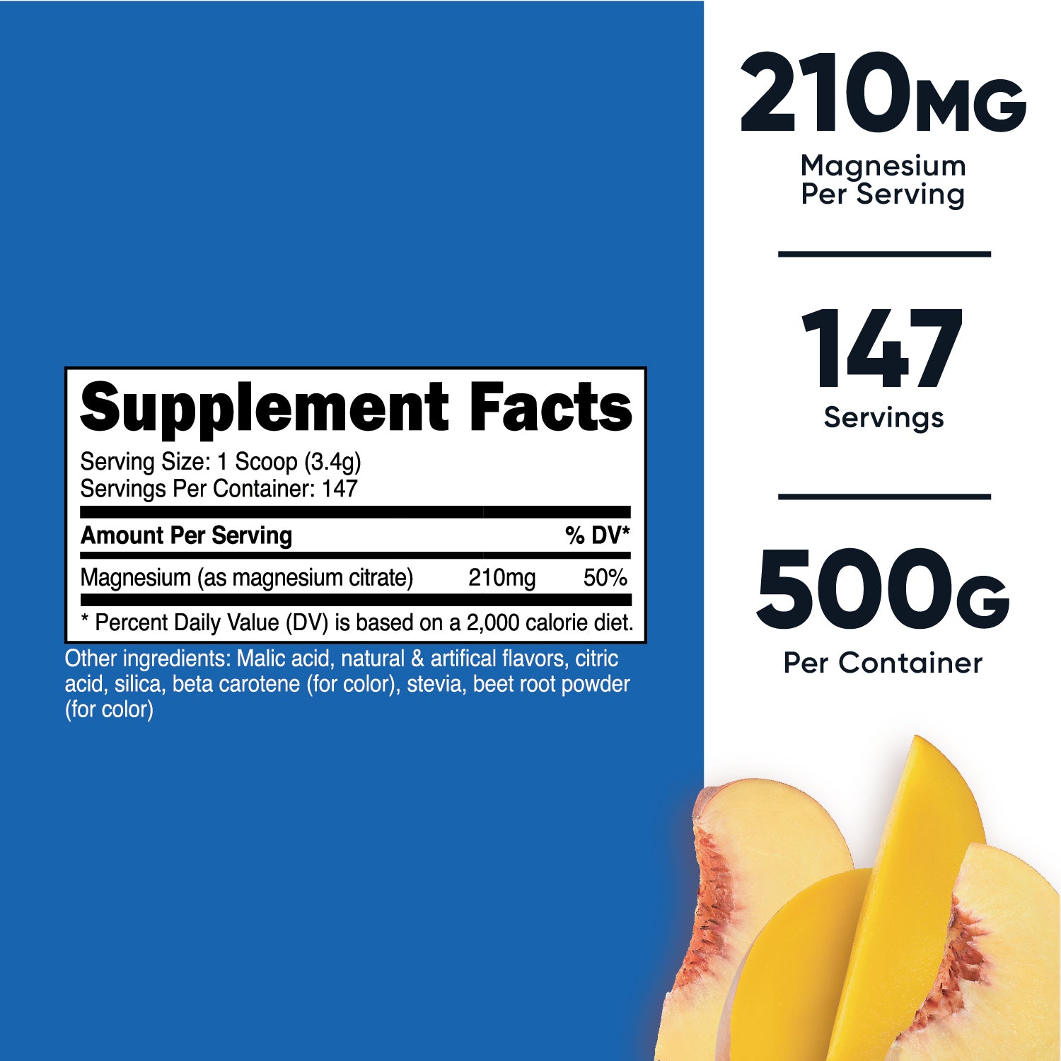 Nutricost Magnesium Citrate Powder - Nutricost