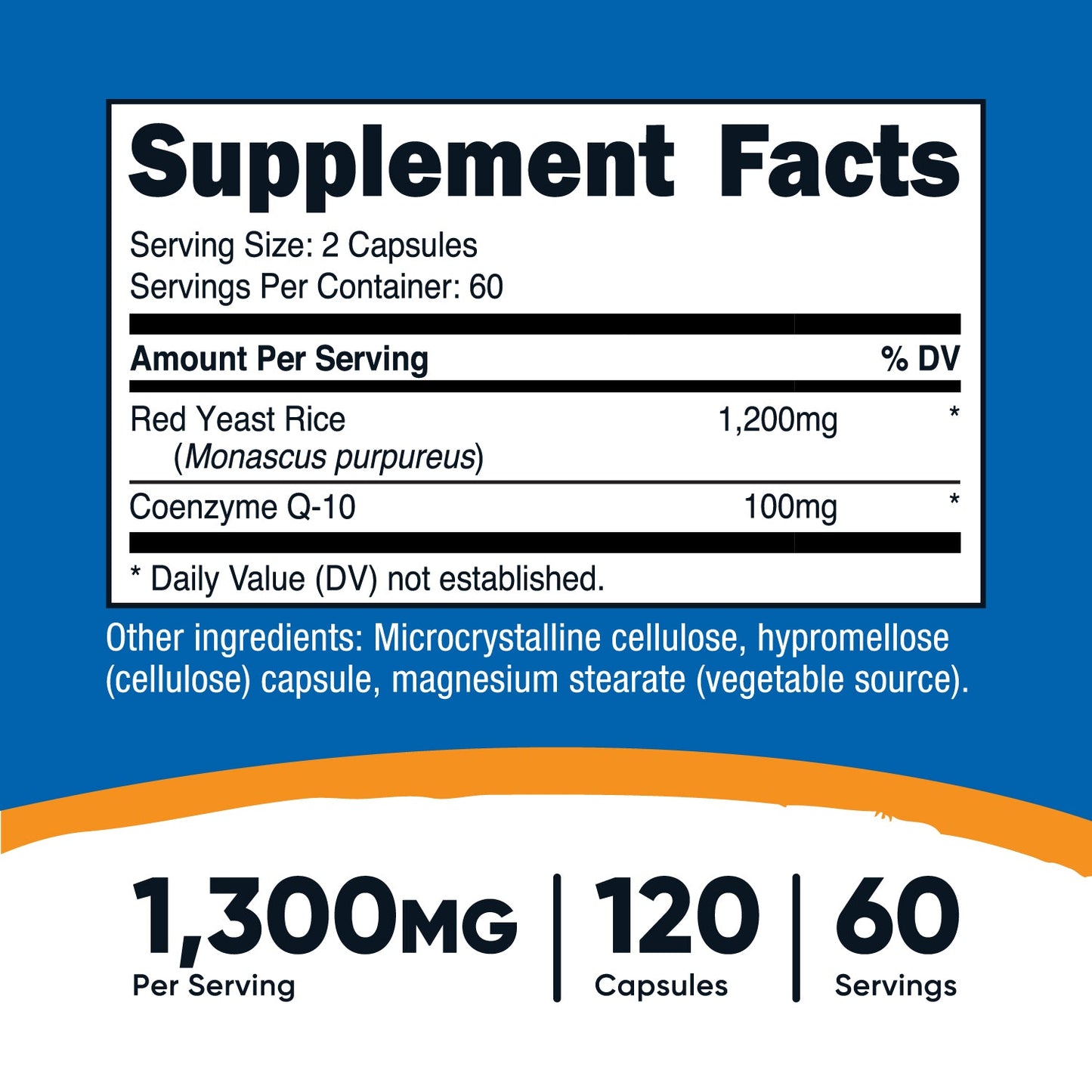Nutricost Red Yeast Rice with CoQ10 - Nutricost