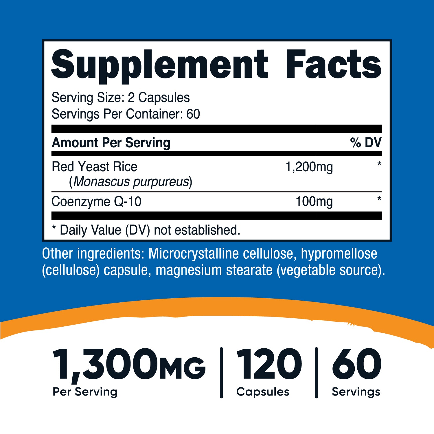 Nutricost Red Yeast Rice with CoQ10 - Nutricost