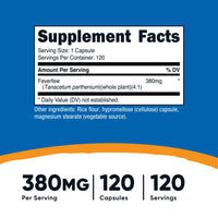 Nutricost Feverfew Capsules