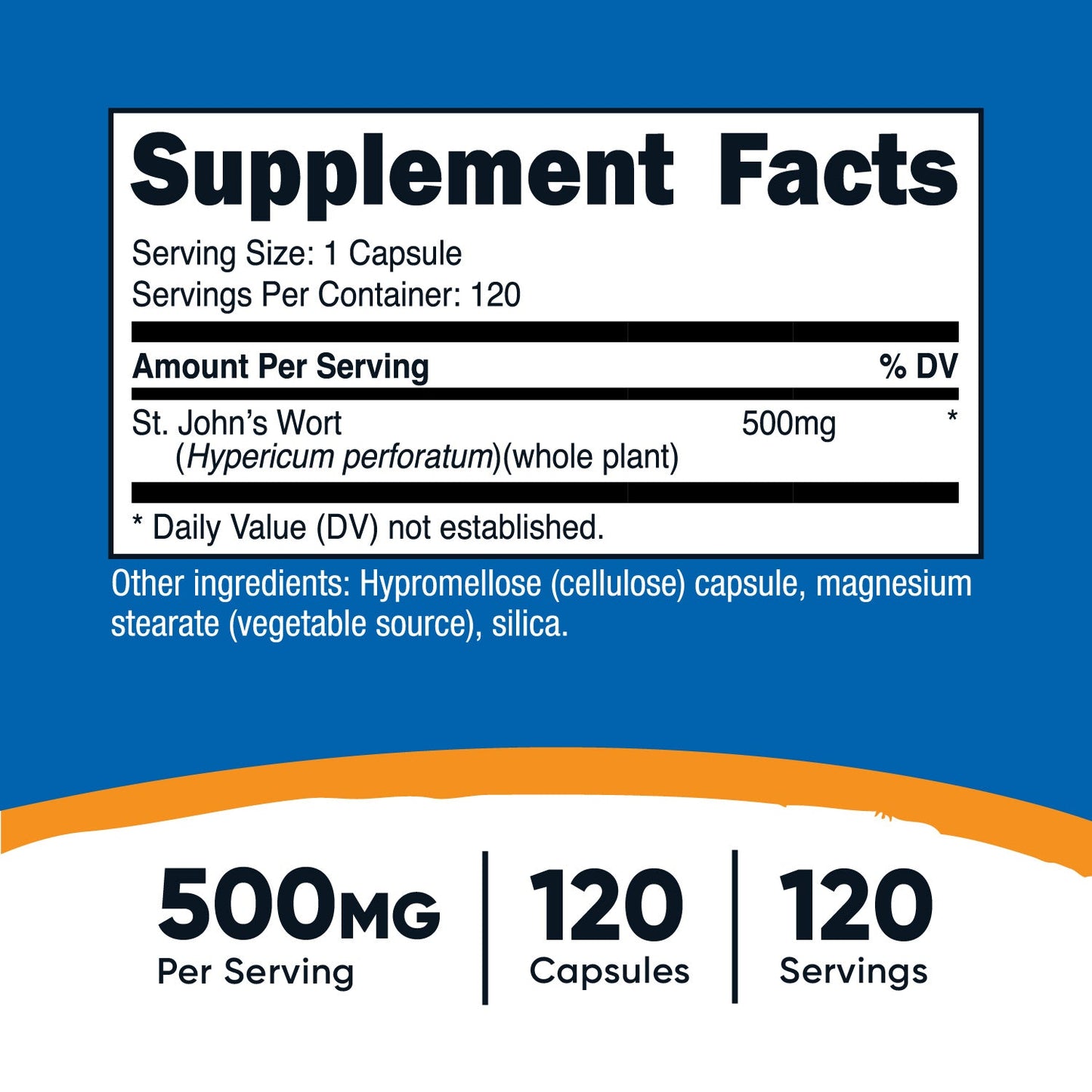 세인트 존스 와트 500mg 120캡슐