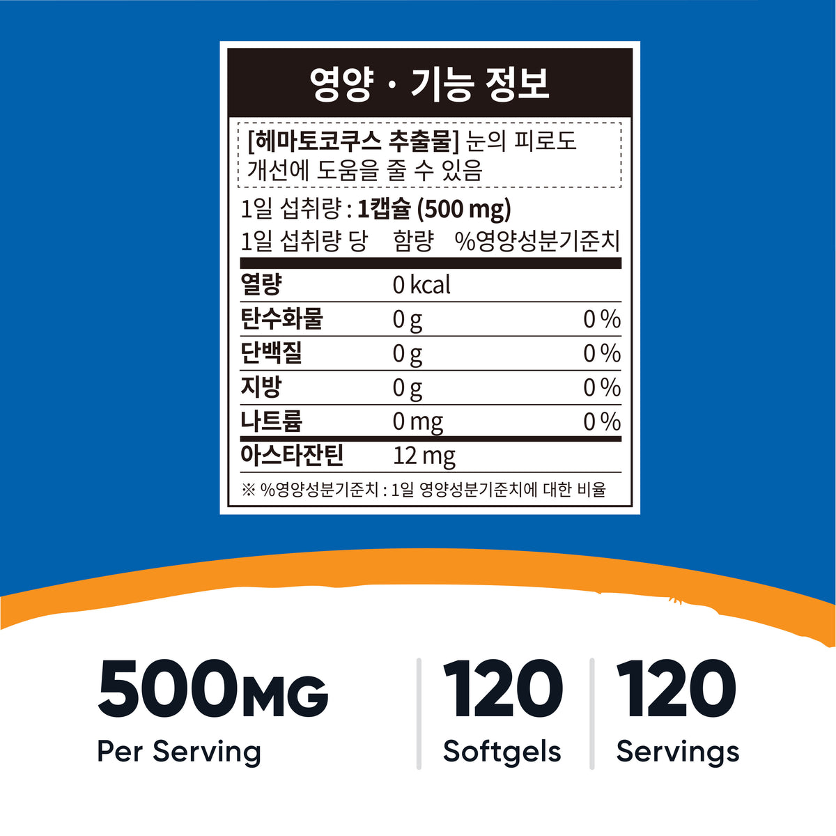뉴트리코스트 아스타잔틴 소프트젤