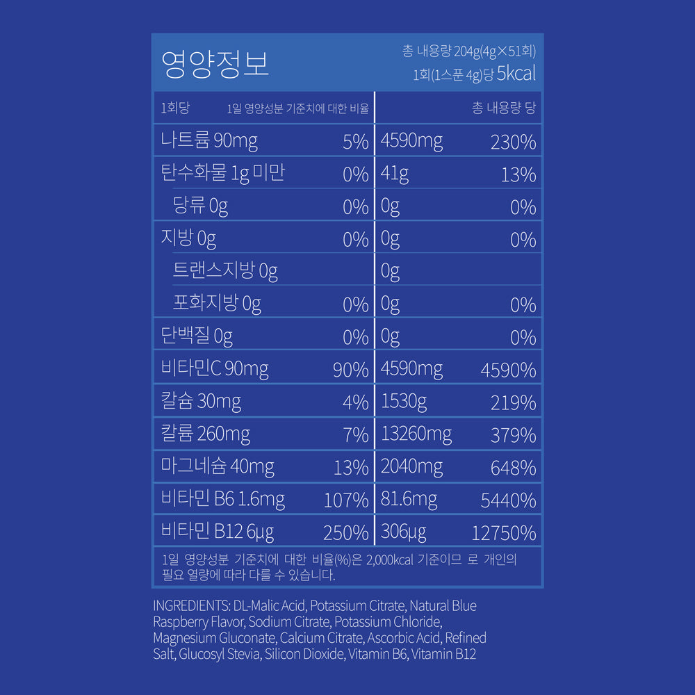 일렉트로라이트 51회분