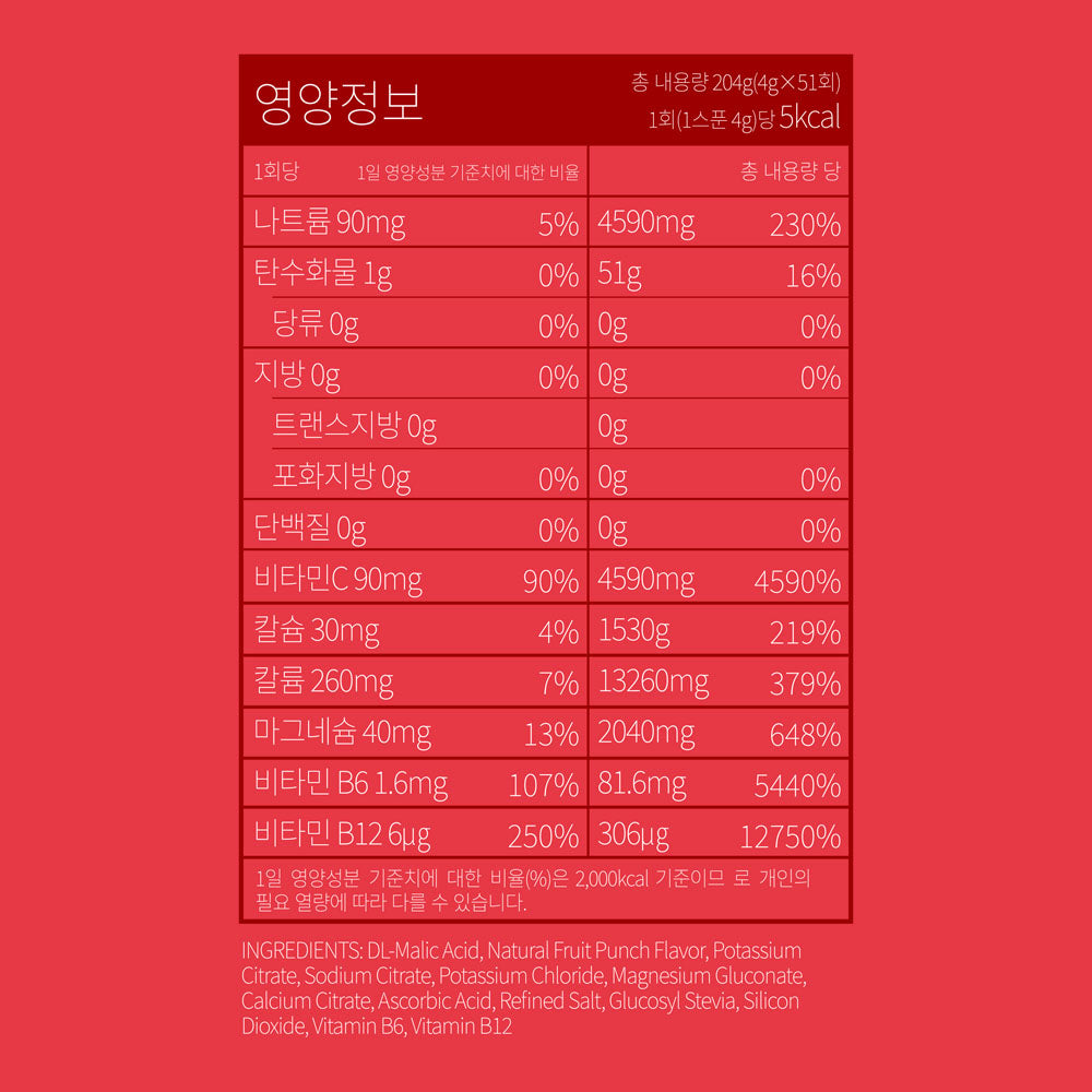 일렉트로라이트 51회분