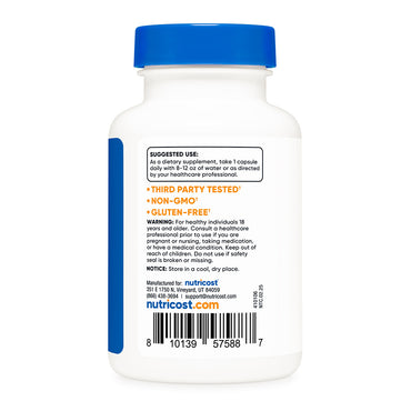 뉴트리코스트 NADH 10mg 120캡슐