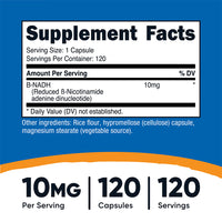 뉴트리코스트 NADH 10mg 120캡슐