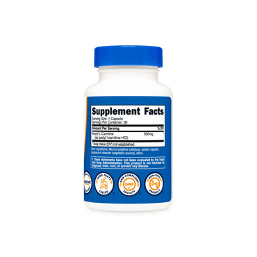 아세틸 L-카르니틴 500mg 180캡슐