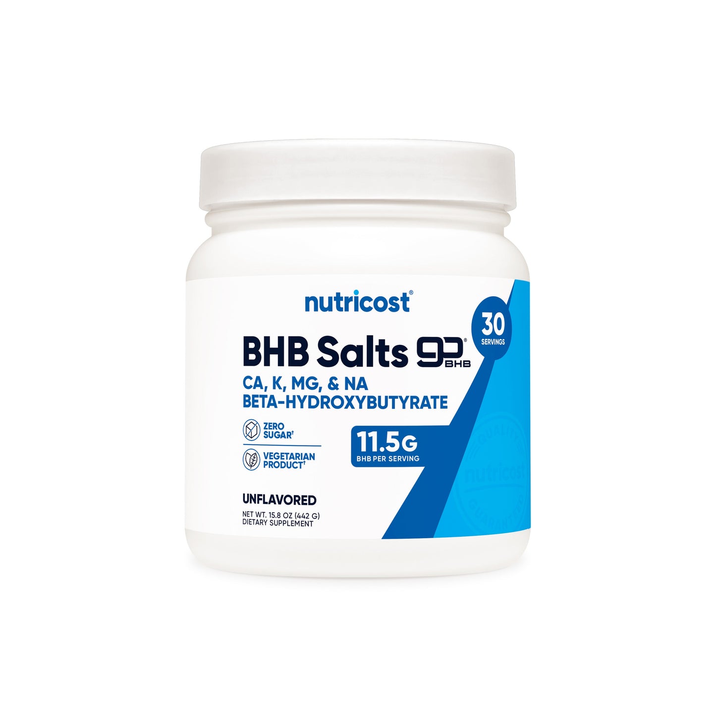 Nutricost Ketone BHB Salt 4-in-1 Powder