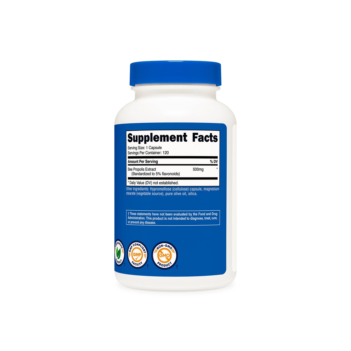 Nutricost Bee Propolis Capsules [5% Flavonoids]