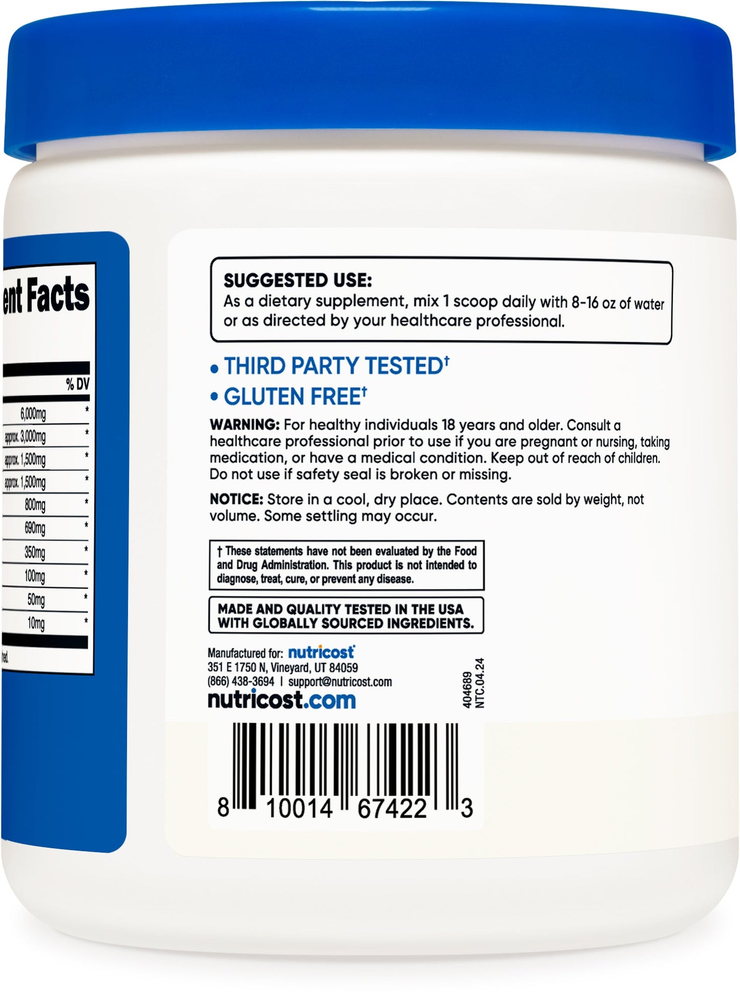 Nutricost EAA Powder