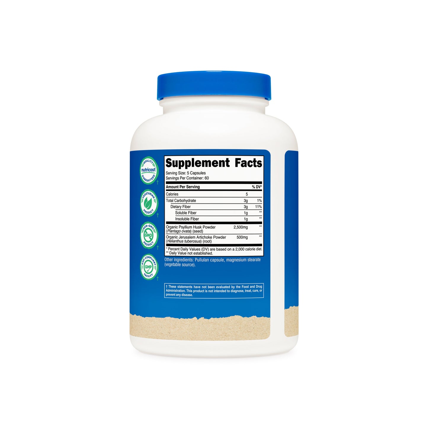 Nutricost Organic Fiber Capsules