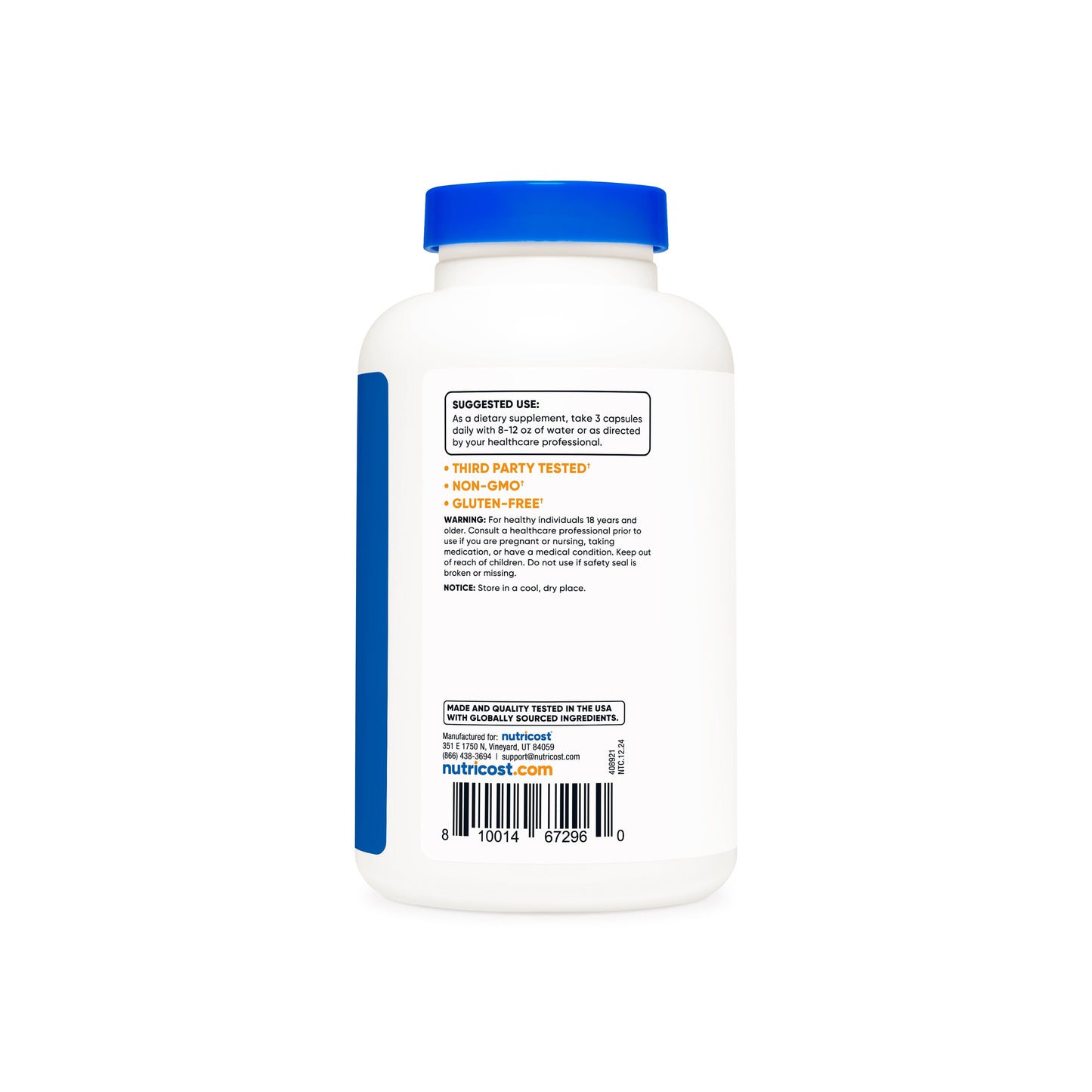 Nutricost Magnesium Malate Capsules