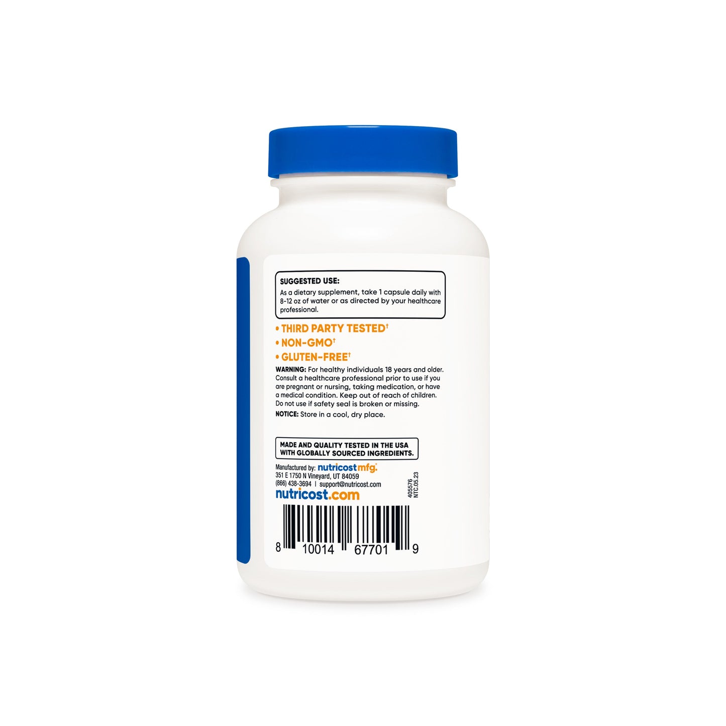 Nutricost Potassium Citrate Capsules