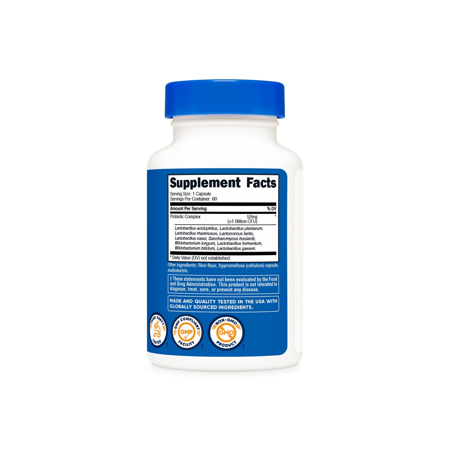 Nutricost Probiotic Complex Capsules