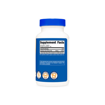 Nutricost Vitamin B5 Pantothenic Acid Capsules