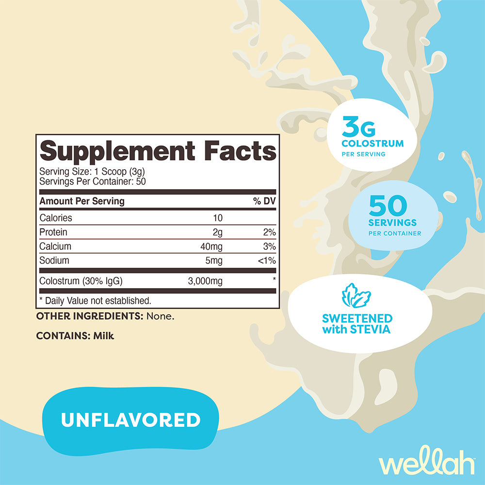 웰라 초유 콜로스트럼 3000mg UF 무맛 50회분