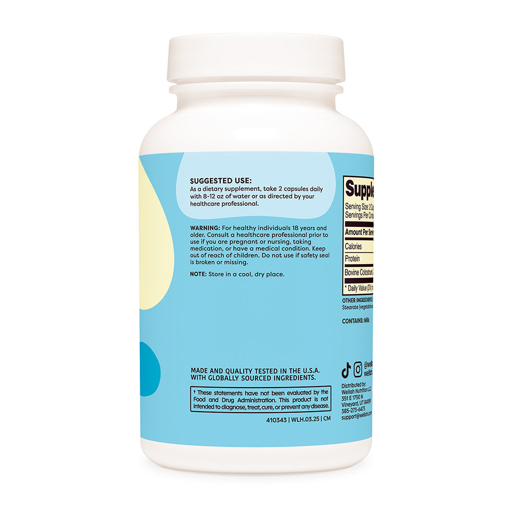 웰라 초유 콜로스트럼 1000mg 캡슐 120정