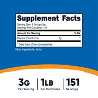 Nutricost Glycine Powder - Nutricost