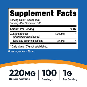 Nutricost Guarana Powder - Nutricost