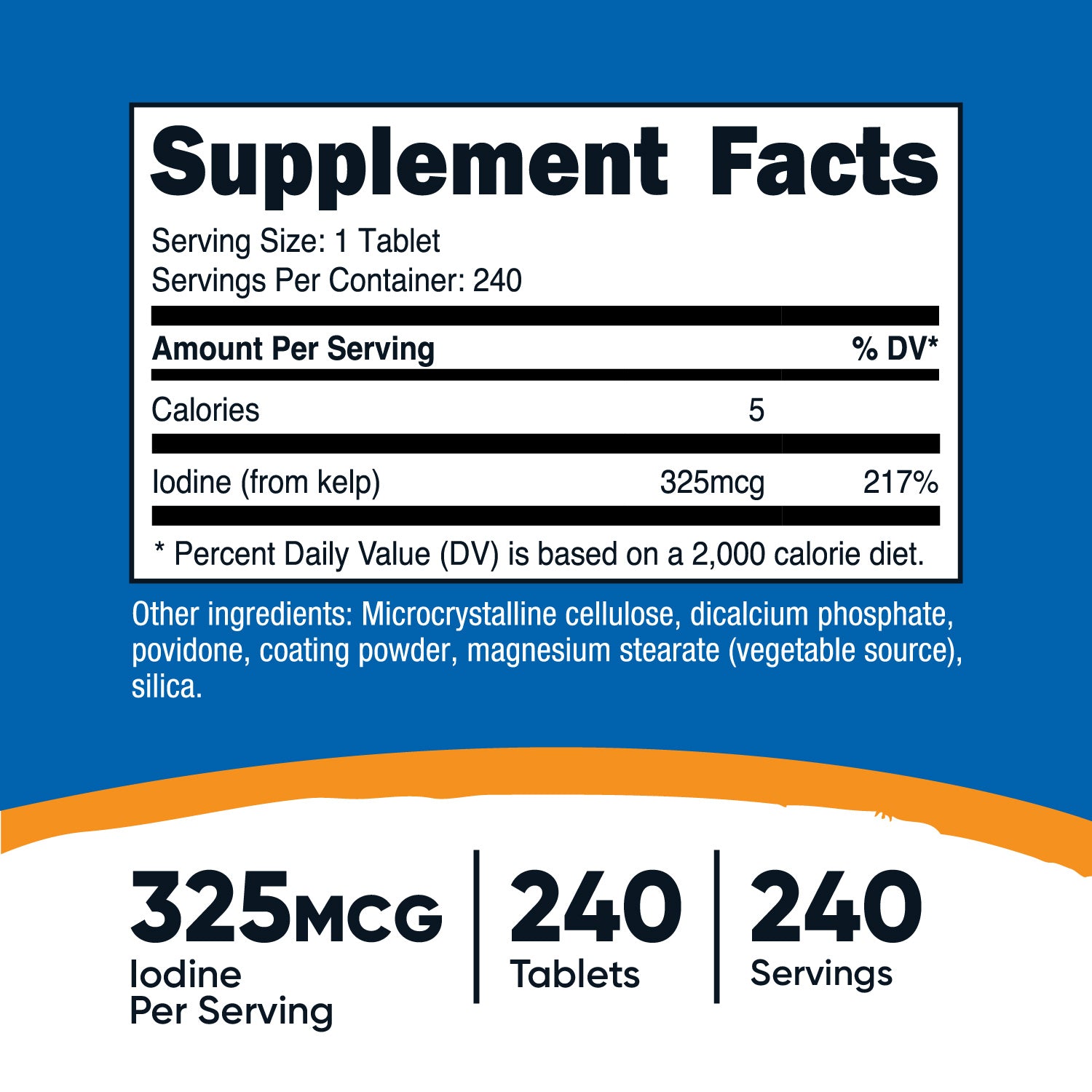 Nutricost Kelp Tablets - Nutricost