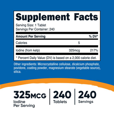 Nutricost Kelp Tablets - Nutricost