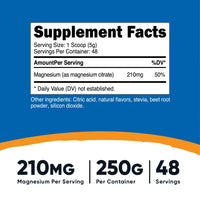 Nutricost Magnesium Citrate Powder - Nutricost