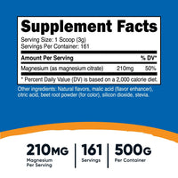 Nutricost Magnesium Citrate Powder - Nutricost